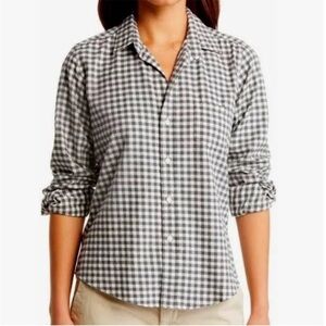 Frank & Eileen Barry Checkered Long Sleeve Button Up Shirt
